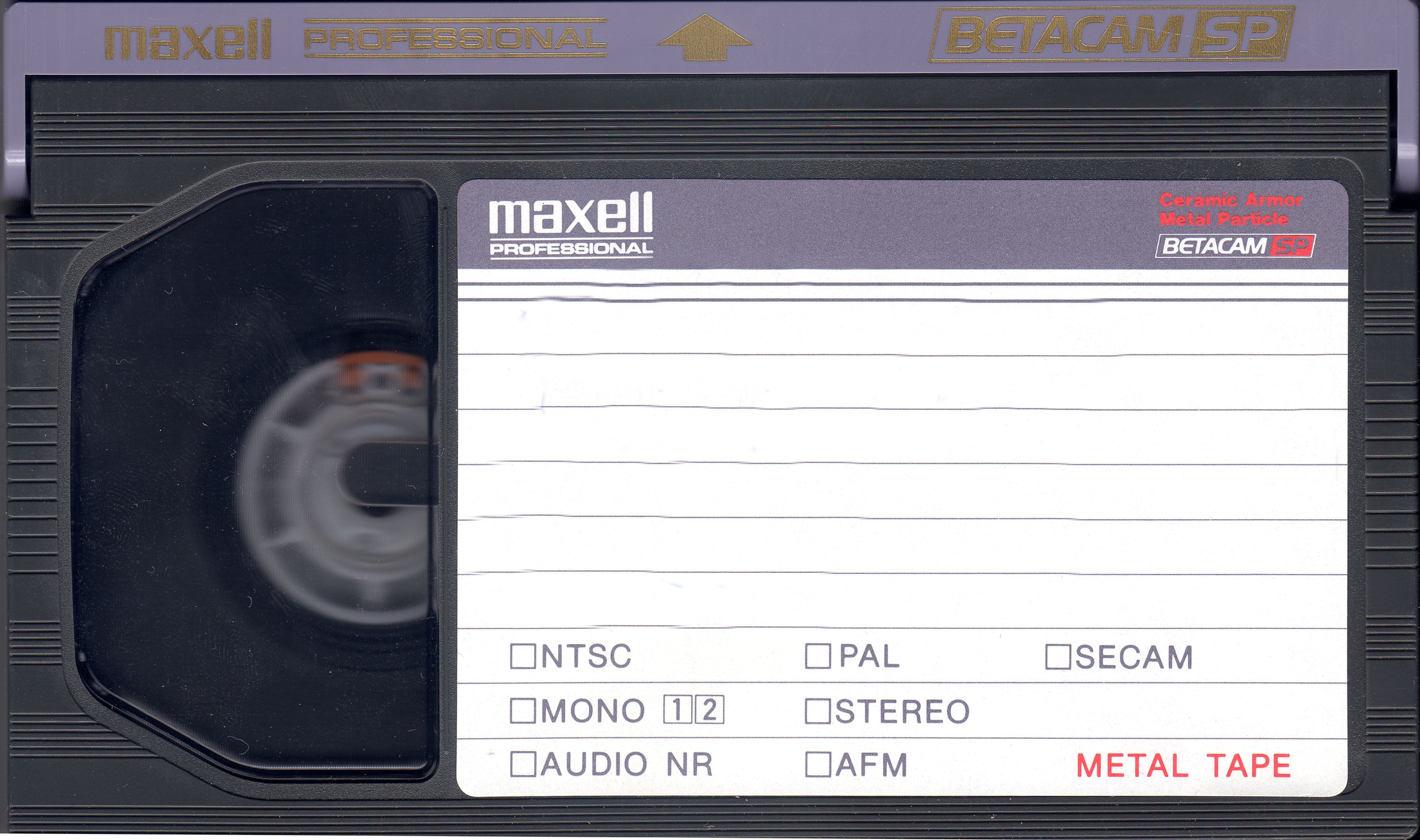 Vintage tech equipment used for tape transfers