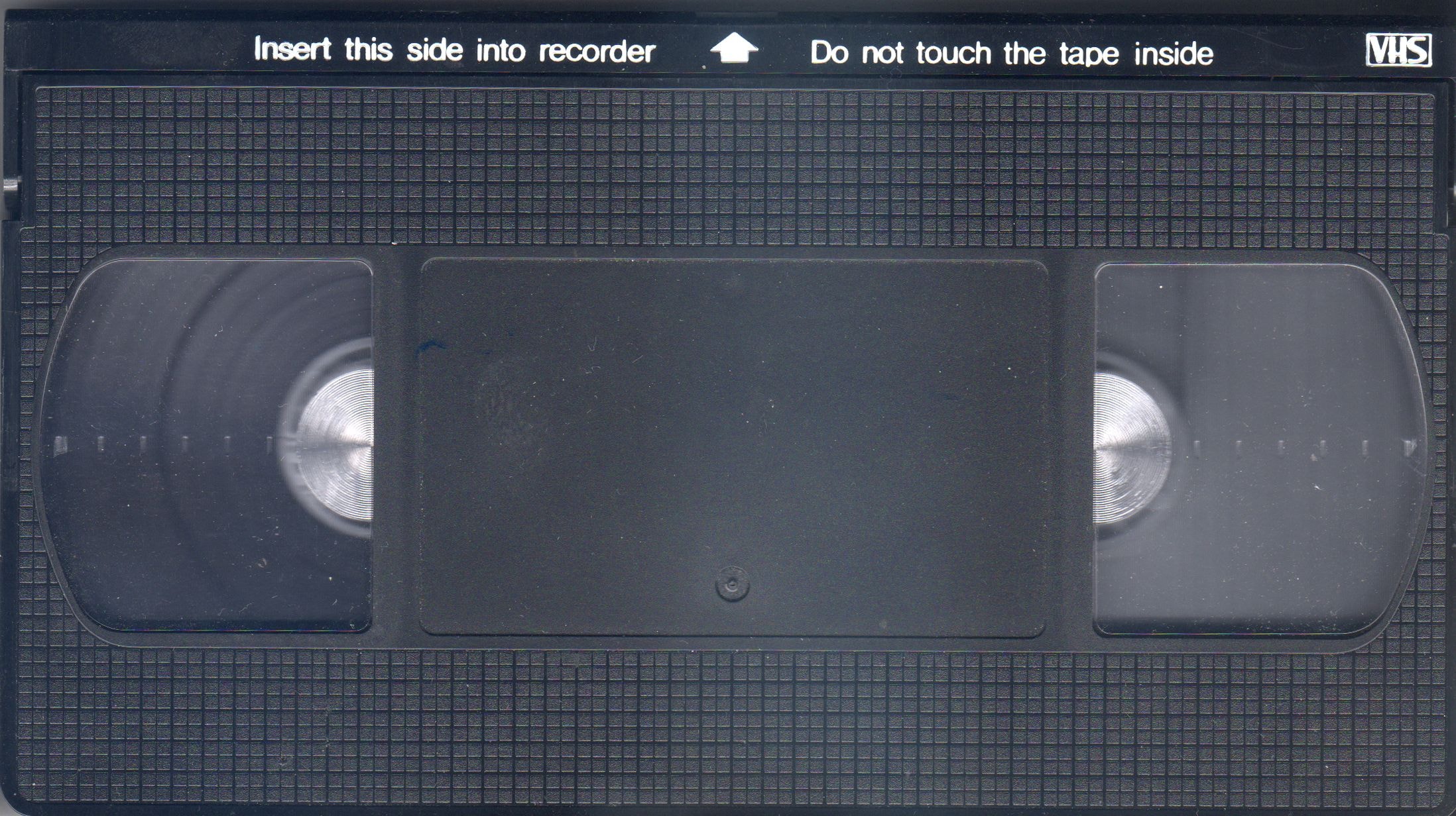 VHS tape cassette